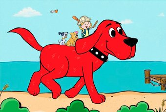 Клиффорд — большая красная собака